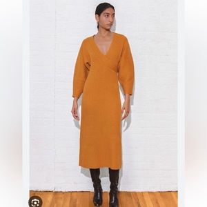 EUC Mara Hoffman Samira Dress in Ochre S